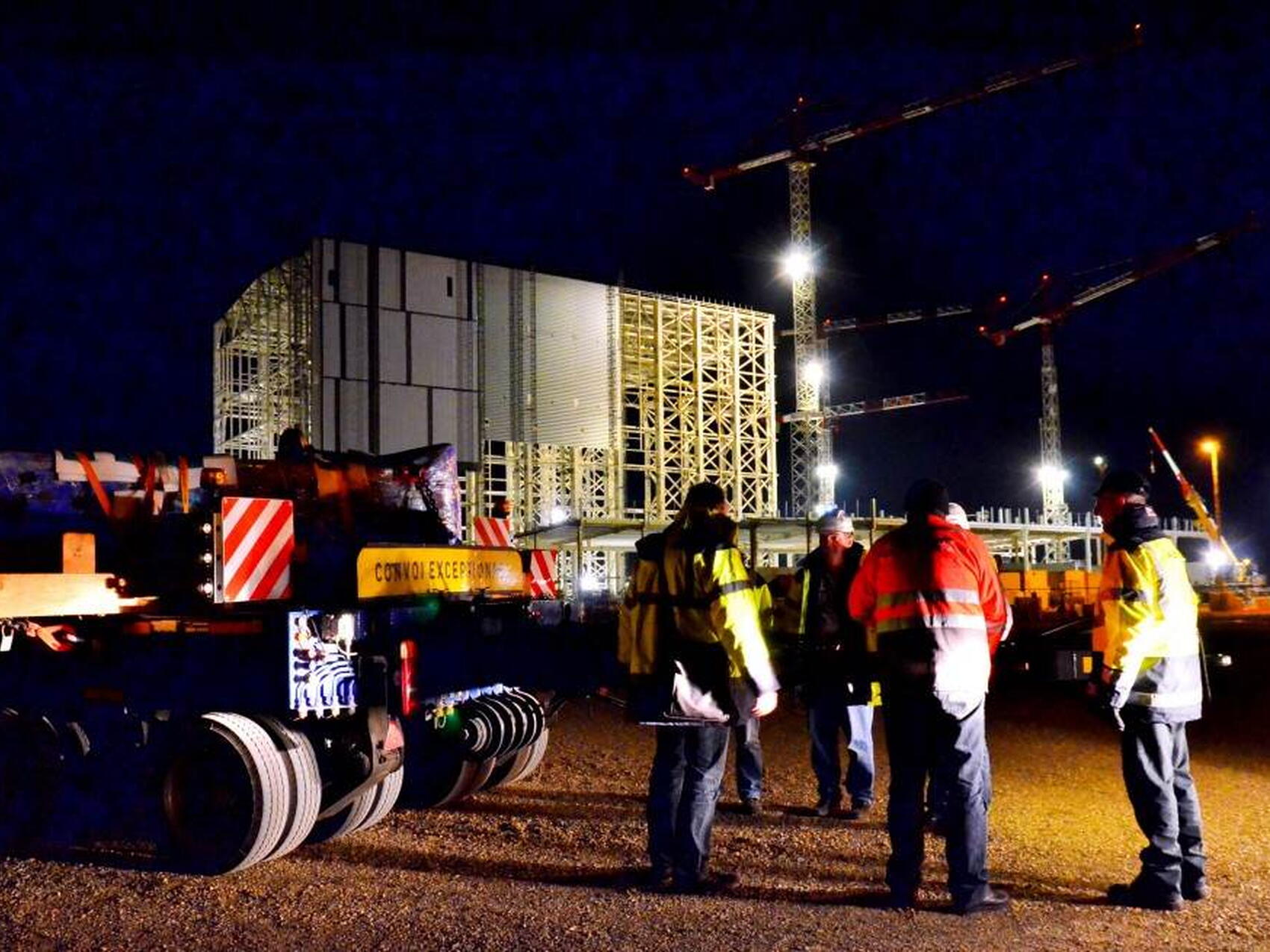 First machine components arrive!